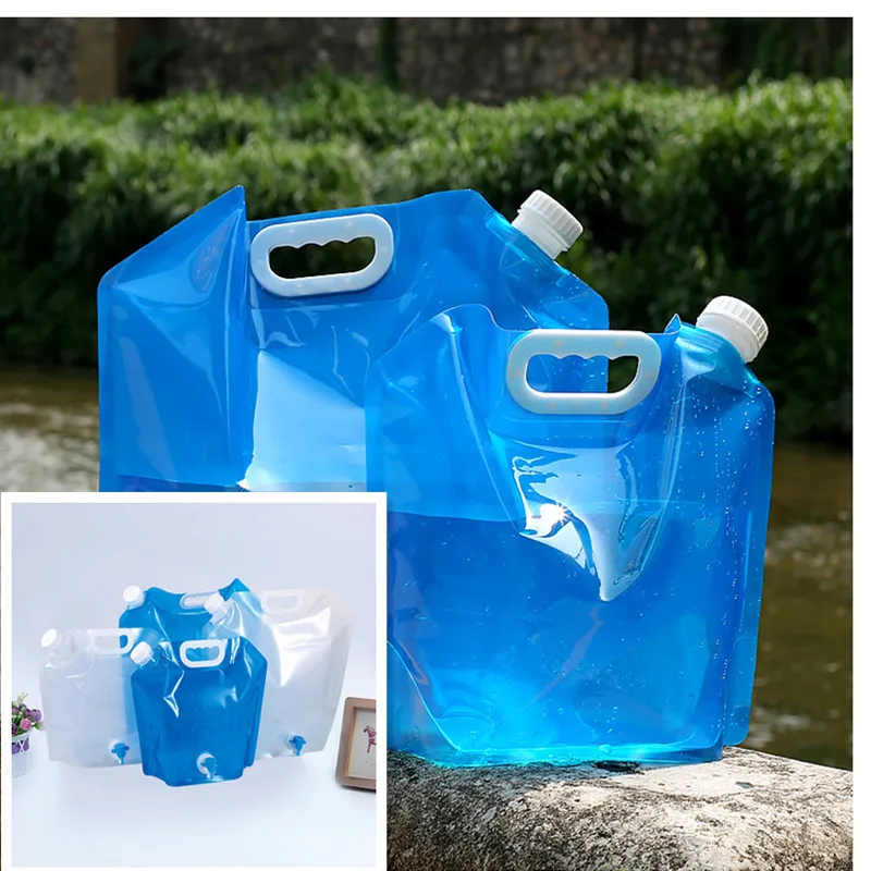 2Pcs Outdoor Portable Folding Water Bag Car Large-capacity Hand-Held Water Bag Travel Water Bucket Faucet Valve Optional 5L/10L
2Pcs Outdoor Portable Folding Water Bag Car Large-capacity Hand-Held Water Bag Travel Water Bucket Faucet Valve Optional 5L/10L