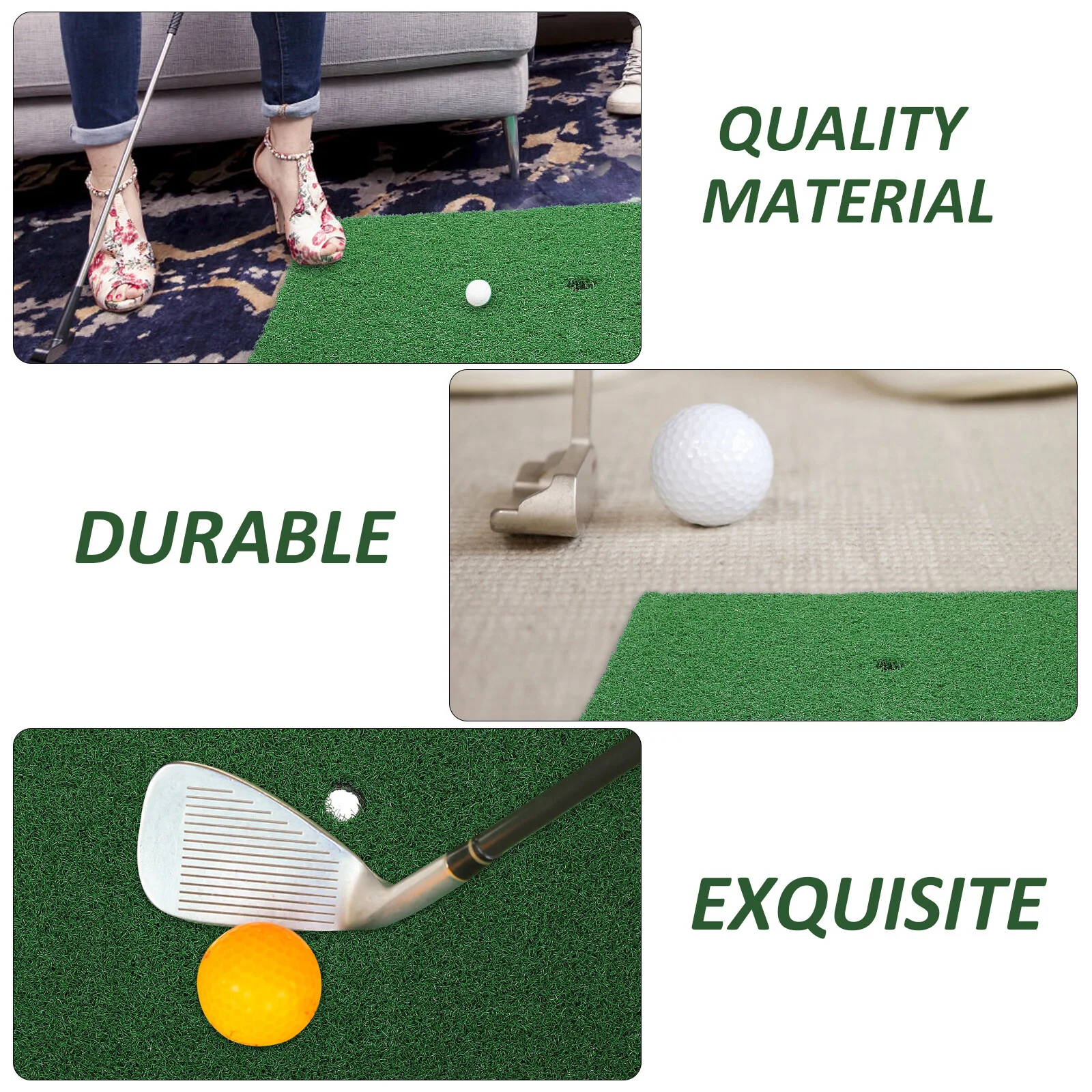 Practice Mat Portable Golfing Hitting Simulated Grass Home Pad Foldable Faux Outdoor
Practice Mat Portable Golfing Hitting Simulated Grass Home Pad Foldable Faux Outdoor