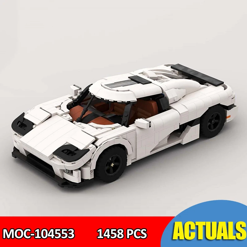 MOC-104553 суперскоростная модель спортивного автомобиля, строительные блоки, знаменитая модель автомобиля, детские игрушки для взрослых, 1458 шт.
MOC-104553 суперскоростная модель спортивного автомобиля, строительные блоки, знаменитая модель автомобиля, детские игрушки для взрослых, 1458 шт.