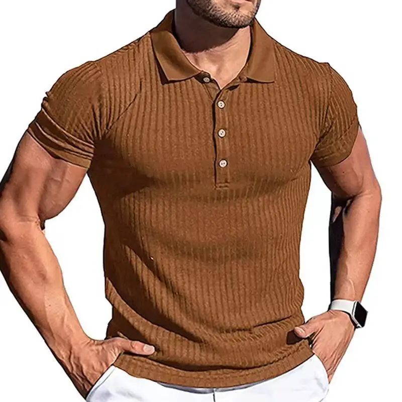 Muscle Polo Shirts for Men Short Sleeve Slim Fit Golf Shirts for Men Casual Dry Fit T Shirts Ribbed Knit Bowling Shirts
Muscle Polo Shirts for Men Short Sleeve Slim Fit Golf Shirts for Men Casual Dry Fit T Shirts Ribbed Knit Bowling Shirts