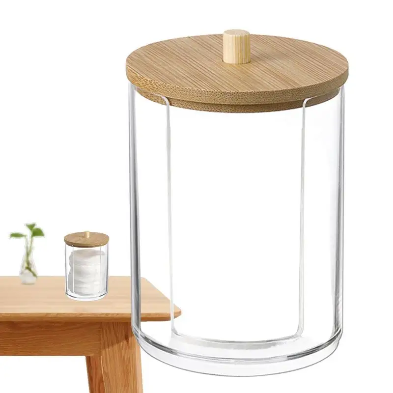 Cotton Swab Jewelry Holder Clear Makeup Sponges Room Saver Storage Organizer Spacious Canister Jar Cotton Ball Box For Bathroom
Cotton Swab Jewelry Holder Clear Makeup Sponges Room Saver Storage Organizer Spacious Canister Jar Cotton Ball Box For Bathroom