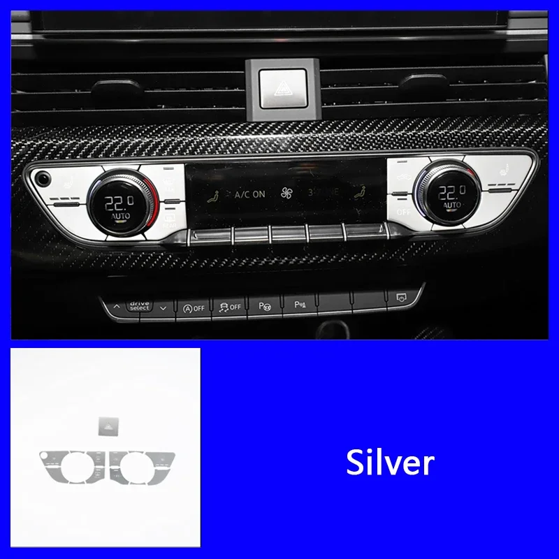 Автомобильный Стайлинг, консоль, CD, мультимедийные кнопки, декоративная наклейка, отделка для Audi A4 B9 Q5 2019 2020 2021, аксессуары для интерьера
Автомобильный Стайлинг, консоль, CD, мультимедийные кнопки, декоративная наклейка, отделка для Audi A4 B9 Q5 2019 2020 2021, аксессуары для интерьера