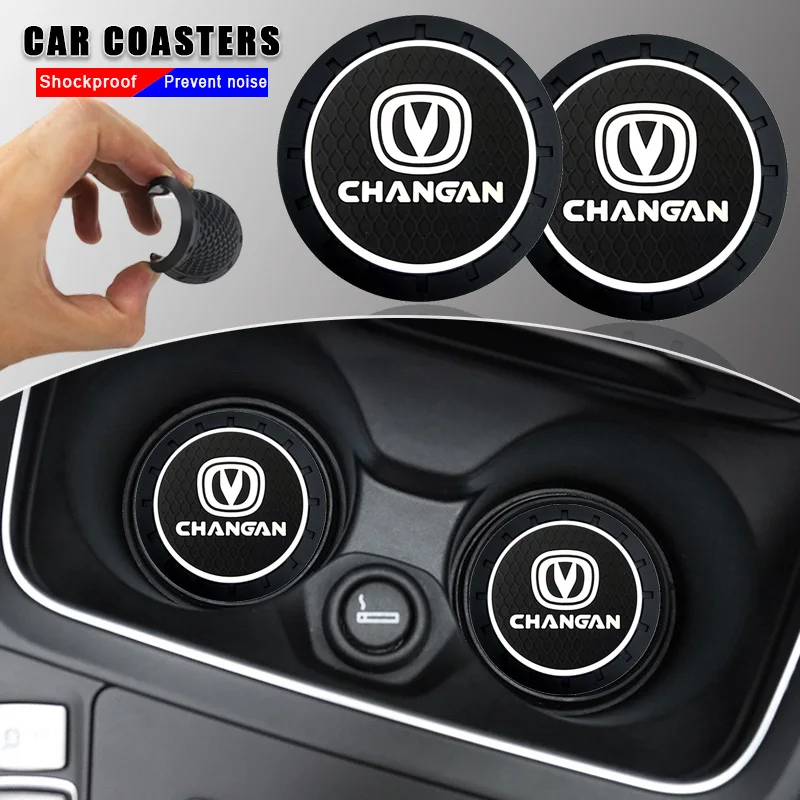 Car Coasters PVC Anti Slip Coasters Cup Holder Insert for Changan CS15 CX70 CS35 Alsvin CS75 Hunter CS95 CS55 CS85 Accessories
Car Coasters PVC Anti Slip Coasters Cup Holder Insert for Changan CS15 CX70 CS35 Alsvin CS75 Hunter CS95 CS55 CS85 Accessories