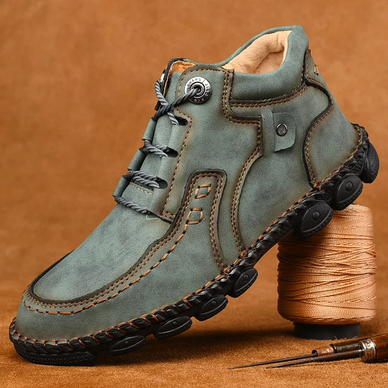 Plus Size Fashion Men Boots Winter Shoes Casual Leather Boots Man Super Comfort Men Ankle Boots Men Footwear
Plus Size Fashion Men Boots Winter Shoes Casual Leather Boots Man Super Comfort Men Ankle Boots Men Footwear