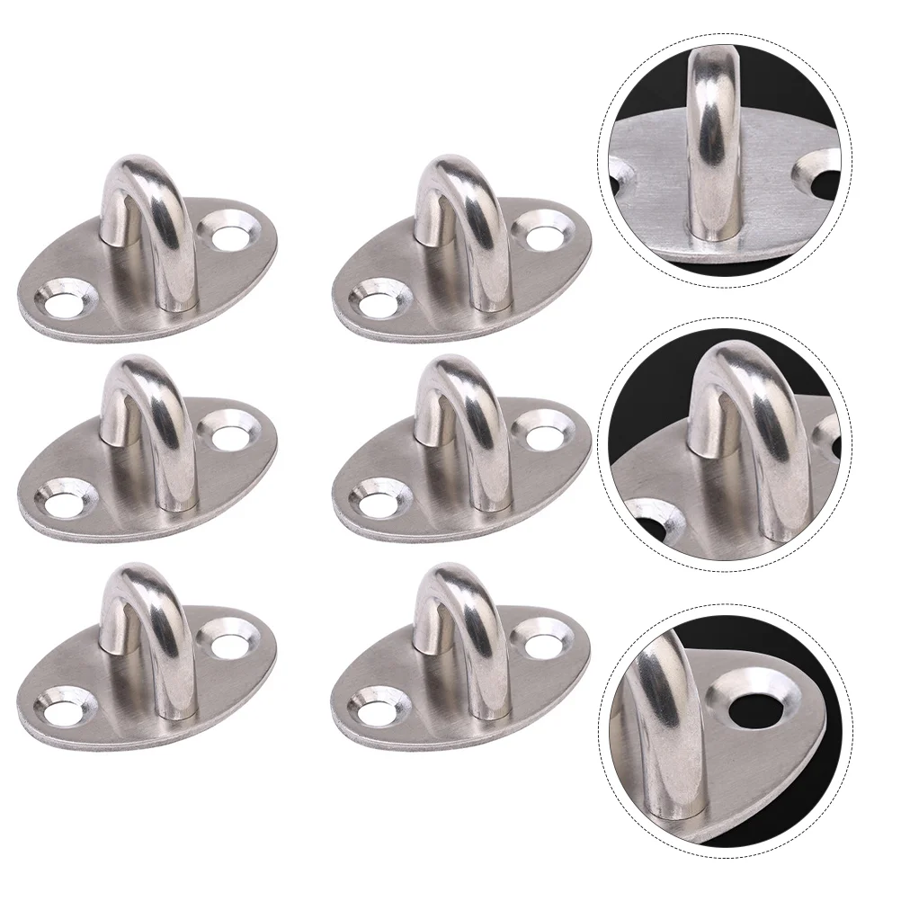 6/10/15/20pcs Stainless Steel Hook Thickened Load-Bearing Fixed Pull Ring Storage Hook Heavy Duty Fixed Pull Ring U-Shaped Hook
6/10/15/20pcs Stainless Steel Hook Thickened Load-Bearing Fixed Pull Ring Storage Hook Heavy Duty Fixed Pull Ring U-Shaped Hook