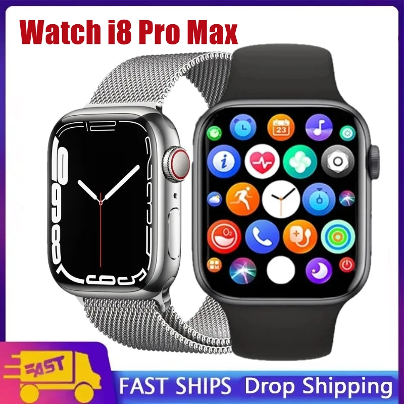 Original Smart Watch I8 Pro Max Series 8 Phone Call Custom Watch Face Sport Waterproof Women Man Wireless Charging Smart Watch 
Original Smart Watch I8 Pro Max Series 8 Phone Call Custom Watch Face Sport Waterproof Women Man Wireless Charging Smart Watch