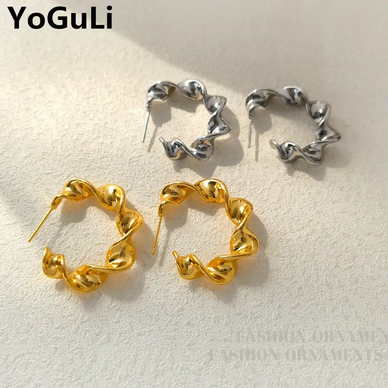 925 Silver Needle Geometric Earrings Popular Style Classic Design High Quality Brass Metal Women Earrings Gift
925 Silver Needle Geometric Earrings Popular Style Classic Design High Quality Brass Metal Women Earrings Gift
