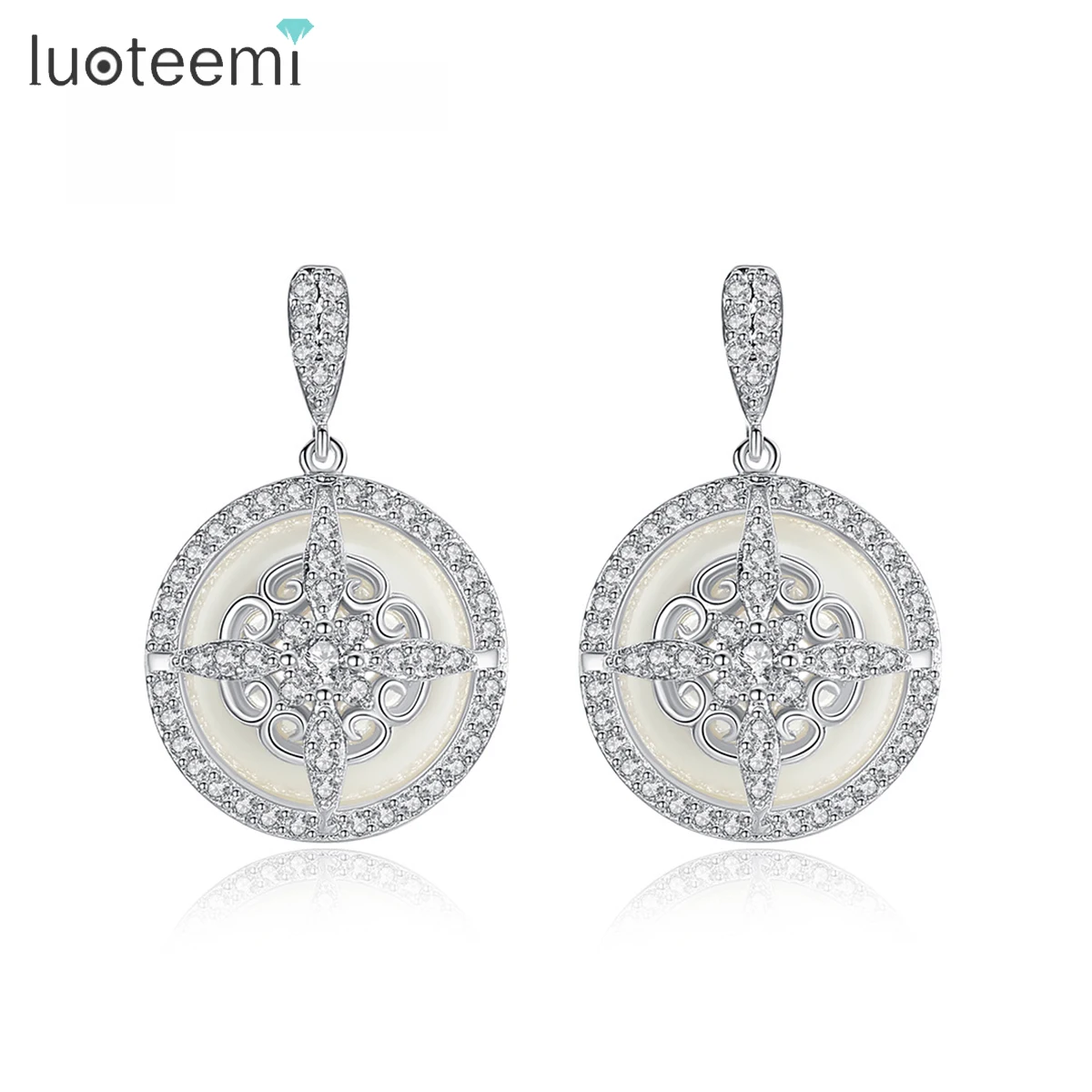 LUOTEEMI Vintage Unique Design Earrings Big Round Imitation Pearl Dangle Earrings For Women Trendy Luxury Bridal Accessories
LUOTEEMI Vintage Unique Design Earrings Big Round Imitation Pearl Dangle Earrings For Women Trendy Luxury Bridal Accessories