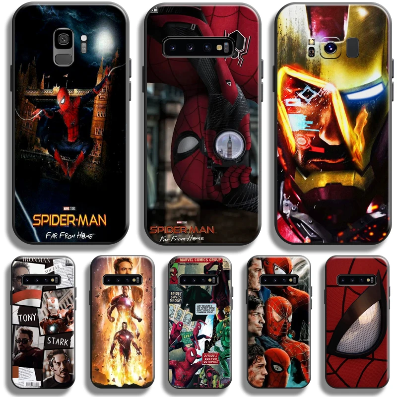 Avengers Spiderman Iron Man For Samsung Galaxy S10 S9 S8 Plus S10 5G S10 Lite S10E Phone Case Funda Coque Soft Black TPU
Avengers Spiderman Iron Man For Samsung Galaxy S10 S9 S8 Plus S10 5G S10 Lite S10E Phone Case Funda Coque Soft Black TPU