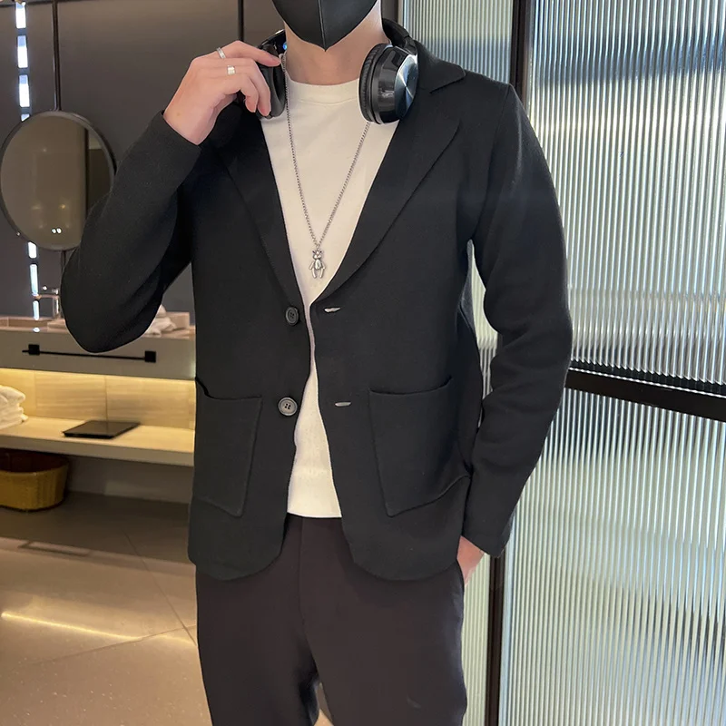 2023 оригинальный деловой однотонный шерстяной костюм в Корейском стиле, приталенный Повседневный модный однотонный блейзер в западном стил... 
2023 оригинальный деловой однотонный шерстяной костюм в Корейском стиле, приталенный Повседневный модный однотонный блейзер в западном стил...