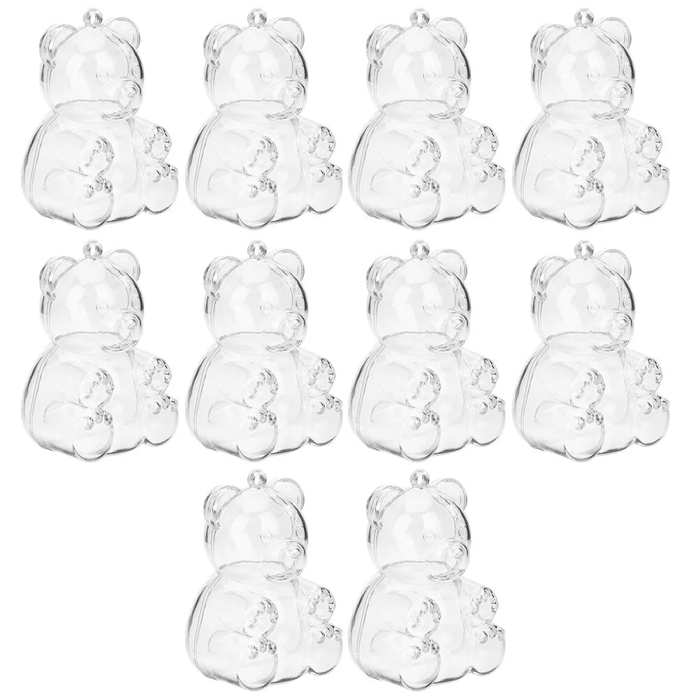 Decorations Party Treats Containers Small Candy Adorable Bear Cases Shape Transparent Box
Decorations Party Treats Containers Small Candy Adorable Bear Cases Shape Transparent Box