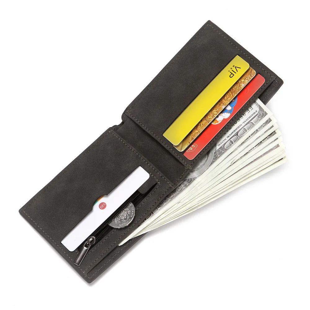 Globalbags Men's Leather Bifold Wallet Slim Front Pocket Minimalist Multi Credit Card Holder Zipper Handbags and Coin Purse
Globalbags Men's Leather Bifold Wallet Slim Front Pocket Minimalist Multi Credit Card Holder Zipper Handbags and Coin Purse