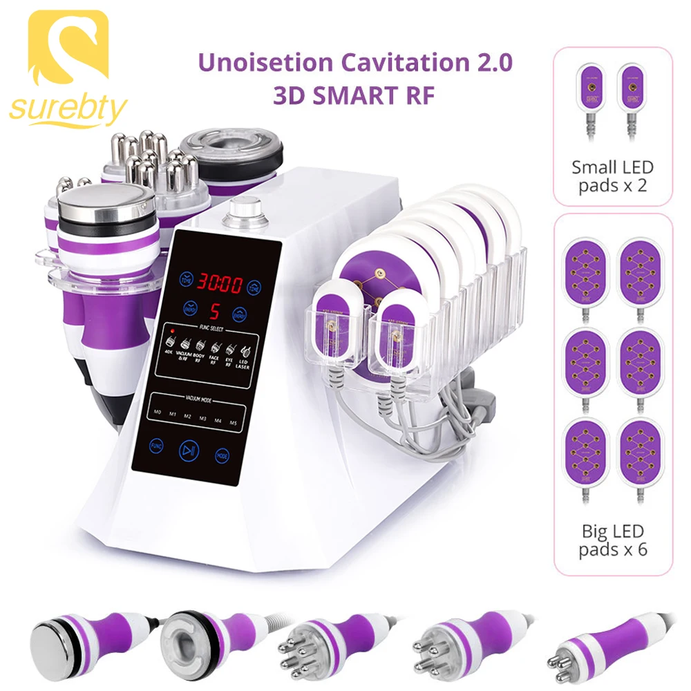 6 In 1 Cavitation Machine Multifunctional Body Slimming Facial Care Tool for Salon Home Use
6 In 1 Cavitation Machine Multifunctional Body Slimming Facial Care Tool for Salon Home Use