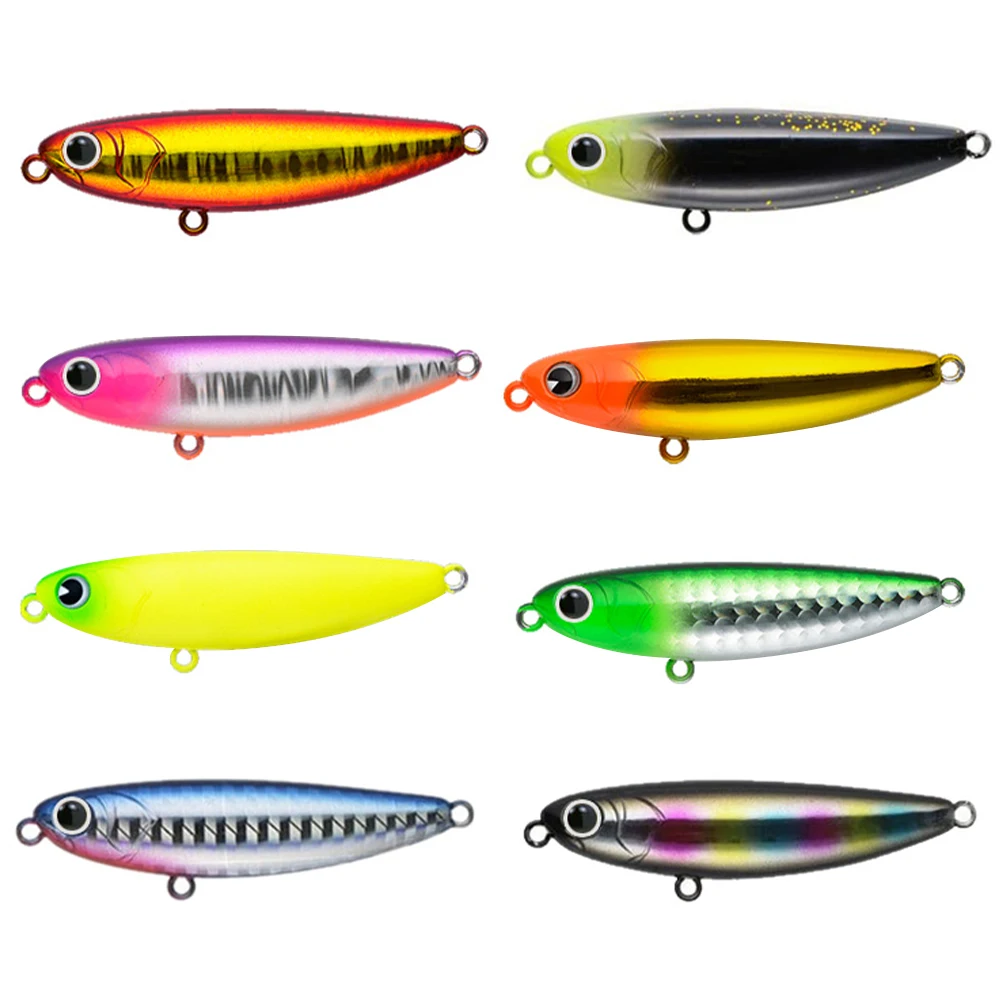 6cm/6g Fishing Lure Floating Pencil Bait Topwater Artificial Hard Bait Freshwater Saltwater Sinking Spinner Fishing Lures Tackle
6cm/6g Fishing Lure Floating Pencil Bait Topwater Artificial Hard Bait Freshwater Saltwater Sinking Spinner Fishing Lures Tackle