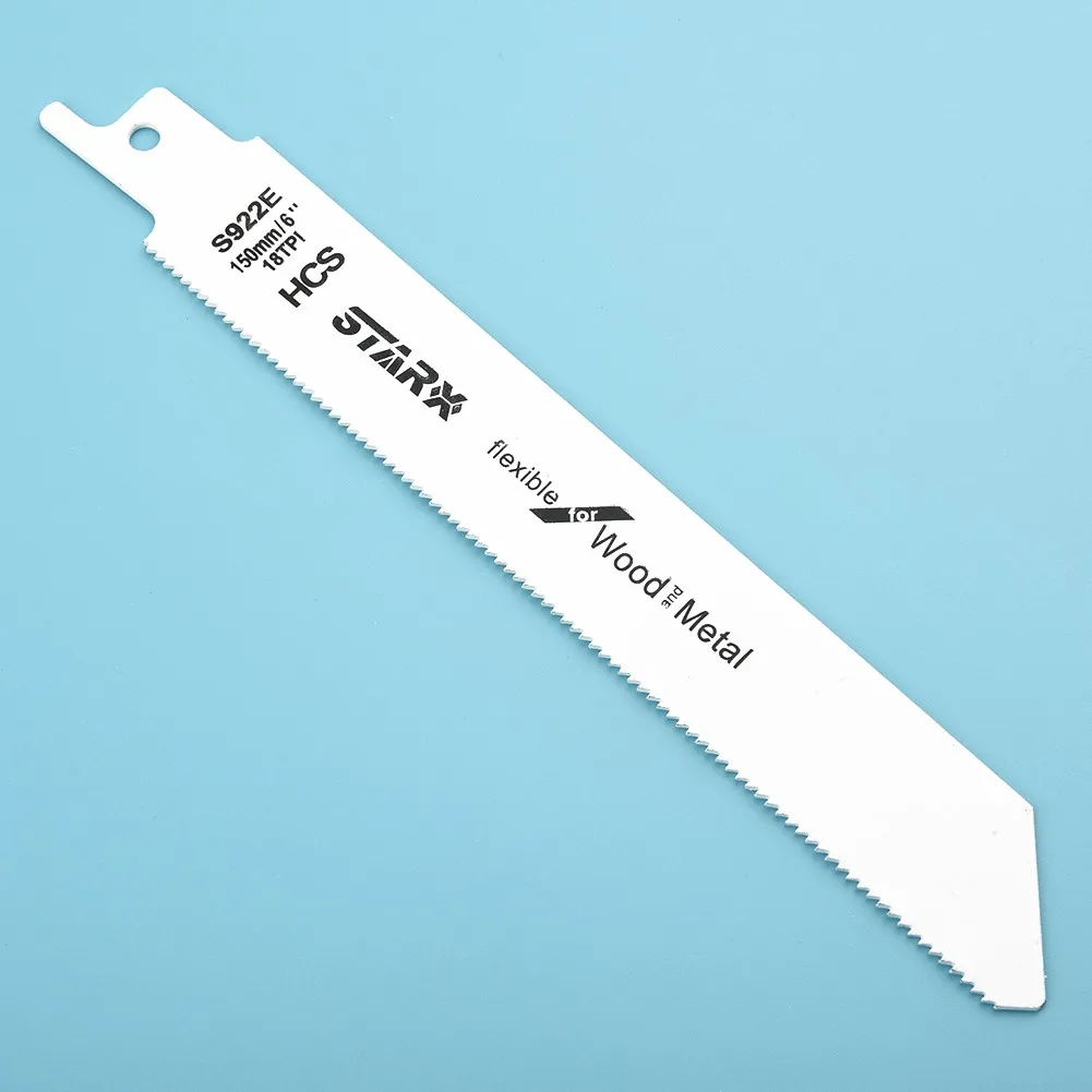 5pcs 150mm S922EF Reciprocating Saw Blades Handsaw Multi Saw Blade Saber Saw For Cutting Wood Metal Pipe Power Tools Accessories
5pcs 150mm S922EF Reciprocating Saw Blades Handsaw Multi Saw Blade Saber Saw For Cutting Wood Metal Pipe Power Tools Accessories
