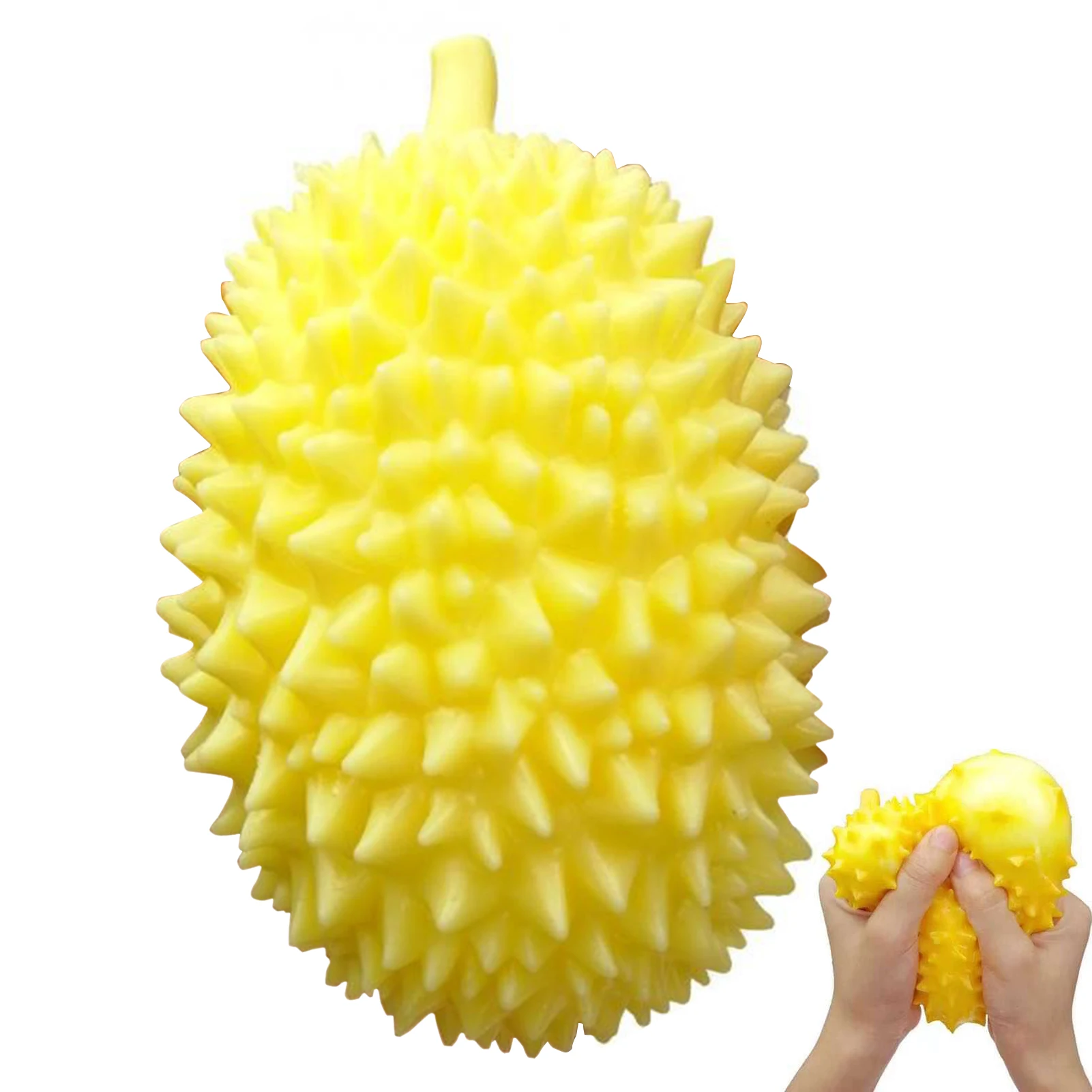 New Durian Stress Relief Toys Children Simulation Fruit Squeeze Unbreakable Decompression Ball Toys Durian Decor
New Durian Stress Relief Toys Children Simulation Fruit Squeeze Unbreakable Decompression Ball Toys Durian Decor