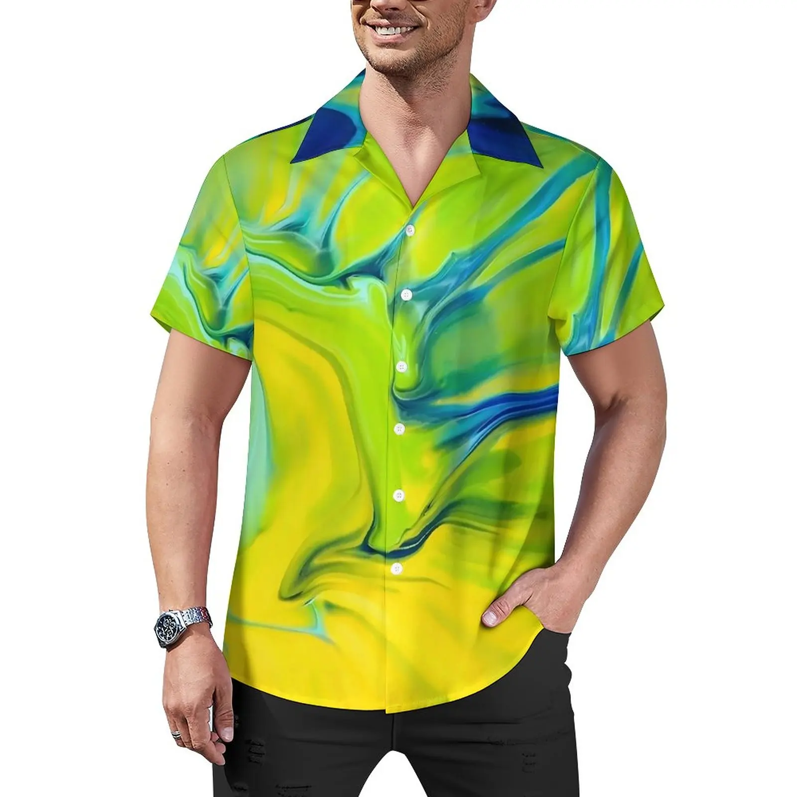 Tie Dye Print Blouses Mens Abstract Design Casual Shirts Hawaii Short Sleeve Graphic Cool Oversize Vacation Shirt Birthday Gift
Tie Dye Print Blouses Mens Abstract Design Casual Shirts Hawaii Short Sleeve Graphic Cool Oversize Vacation Shirt Birthday Gift