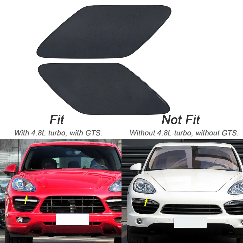 2pcs Front Left Right Head Light Washer Spray Nozzle Cover For Porsche Cayenne 958 4.8L Turbo 2011-2014 95862830400/95862830300
2pcs Front Left Right Head Light Washer Spray Nozzle Cover For Porsche Cayenne 958 4.8L Turbo 2011-2014 95862830400/95862830300