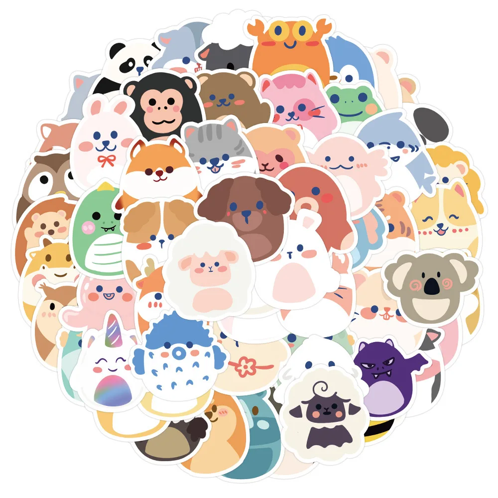 60 Small Animals Cartoon Stickers Cute Waterproof Kids Toys Stationery Decorative Mobile DIY Craft Label Decals Laptop Suitcase
60 Small Animals Cartoon Stickers Cute Waterproof Kids Toys Stationery Decorative Mobile DIY Craft Label Decals Laptop Suitcase