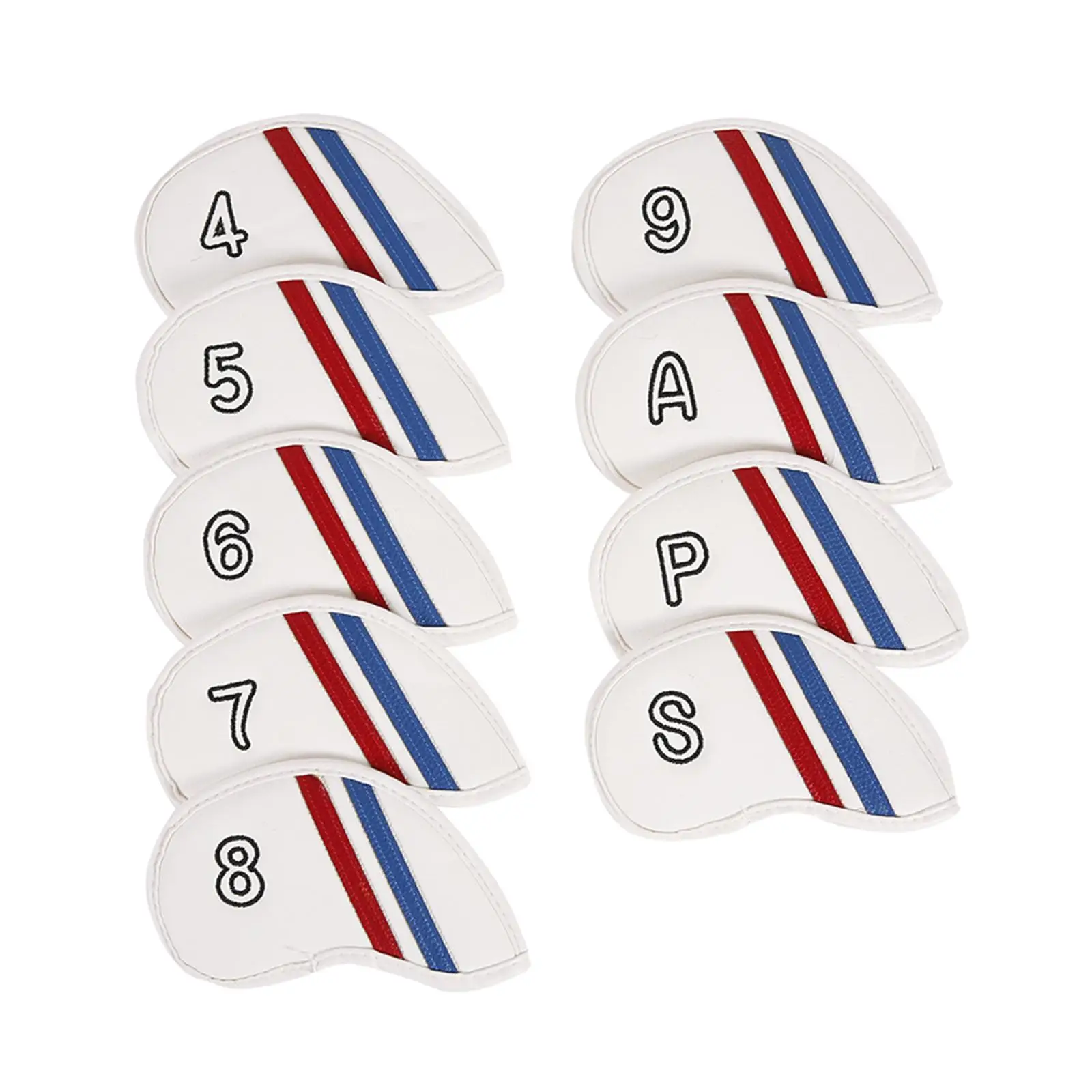 9Pcs Golf Club Covers Golf Iron Covers Set Waterproof 4-9 PSA Wear Resistant Golf Iron Head Covers Fit All Brands Head Protector
9Pcs Golf Club Covers Golf Iron Covers Set Waterproof 4-9 PSA Wear Resistant Golf Iron Head Covers Fit All Brands Head Protector