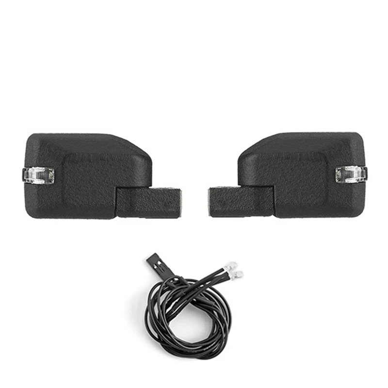 RC Car Foldable Rearview Mirror With LED Lights For Traxxas TRX4 Axial SCX10 1/10 RC Crawler Car Decoration Parts
RC Car Foldable Rearview Mirror With LED Lights For Traxxas TRX4 Axial SCX10 1/10 RC Crawler Car Decoration Parts