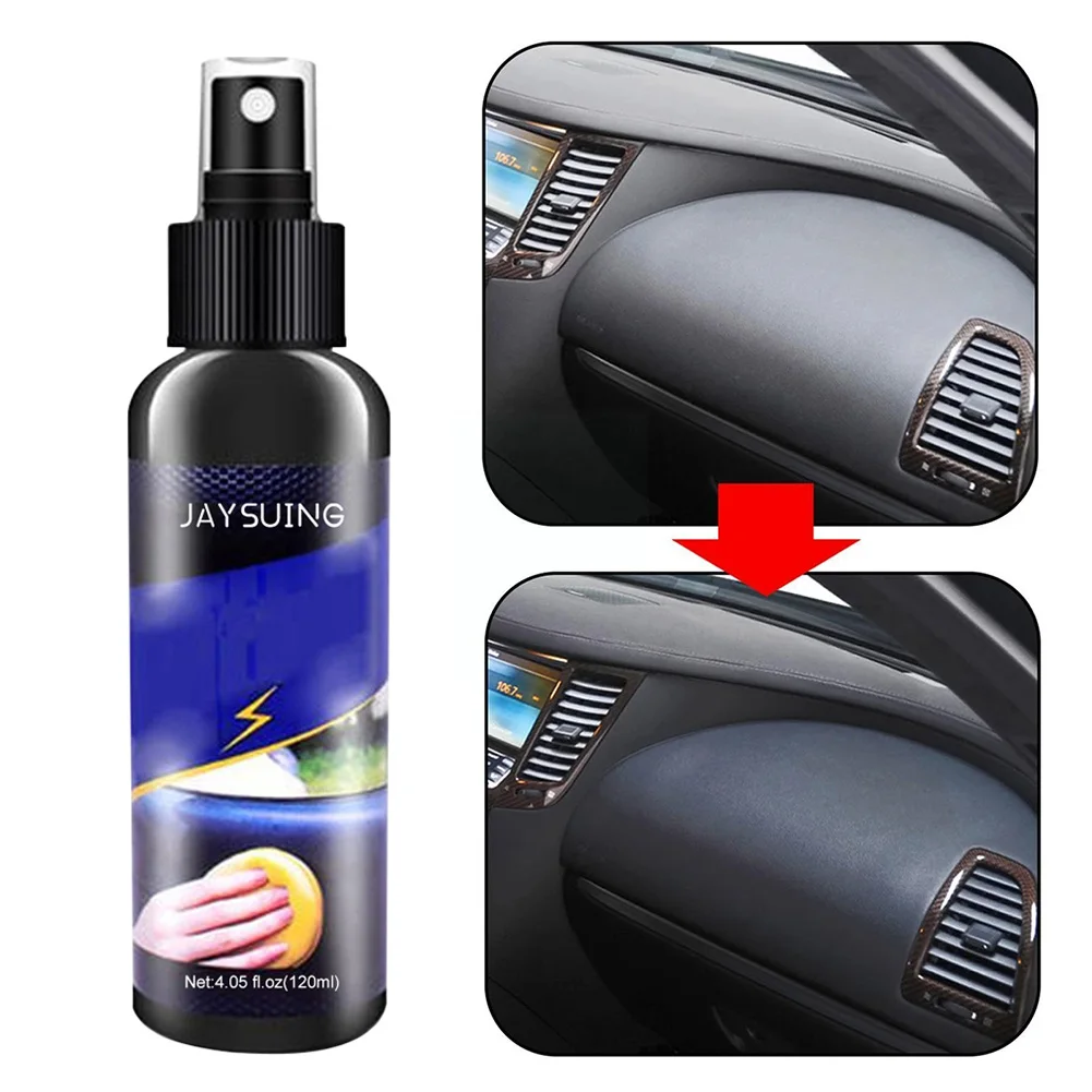 120ML Car Interior Restorer Leather Repair Instrument Panel Retreading Agent Plastic Part Retreading Restore Agent Liquid Spray
120ML Car Interior Restorer Leather Repair Instrument Panel Retreading Agent Plastic Part Retreading Restore Agent Liquid Spray