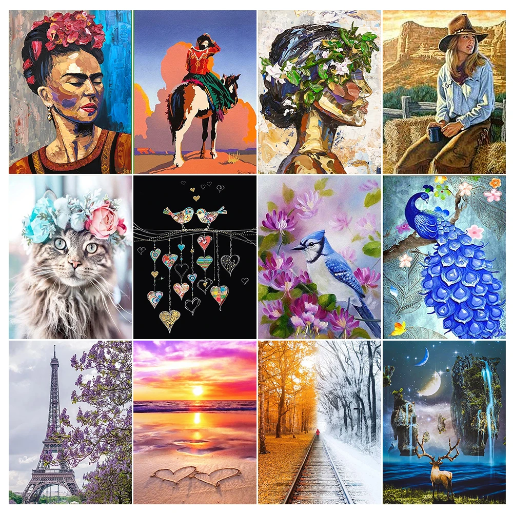 YOUQU Art 5D DIY Diamond Painting Display Animal Diamond Painting Landscape Square/round Rhinestone Home Decoration Art
YOUQU Art 5D DIY Diamond Painting Display Animal Diamond Painting Landscape Square/round Rhinestone Home Decoration Art