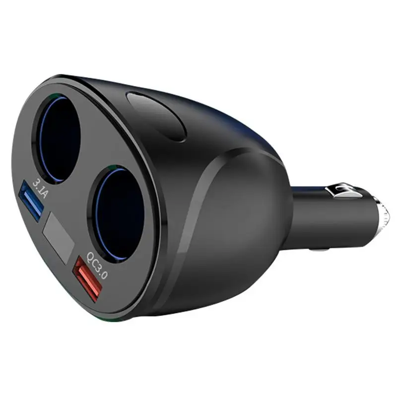 Multi-Function Car Charger Easy To Carry Car Dual USB Adapter 180 Degree Rotation Multi-Function Car Charger With Smart Chip
Multi-Function Car Charger Easy To Carry Car Dual USB Adapter 180 Degree Rotation Multi-Function Car Charger With Smart Chip