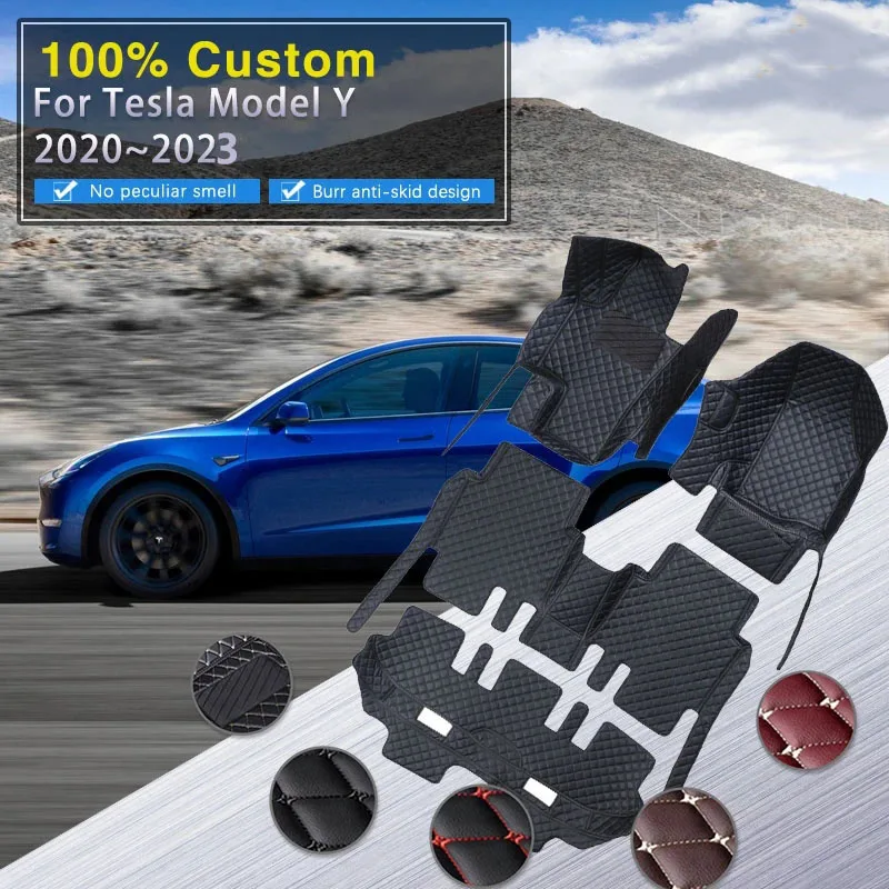 Car Floor Mats For Tesla Model Y 7 Seat 2020 2021 2022 2023 Leather Mat Auto Interior Parts Floor Pad Rug Carpet Car Accessories
Car Floor Mats For Tesla Model Y 7 Seat 2020 2021 2022 2023 Leather Mat Auto Interior Parts Floor Pad Rug Carpet Car Accessories