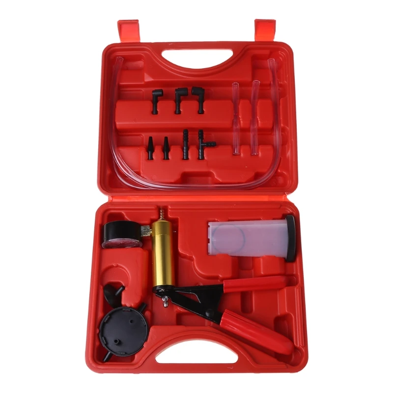 Multifunctional Hand Held Vacuum and Pressure Pump Tester Kit Brake Bleeder Comp Dropshipping
Multifunctional Hand Held Vacuum and Pressure Pump Tester Kit Brake Bleeder Comp Dropshipping