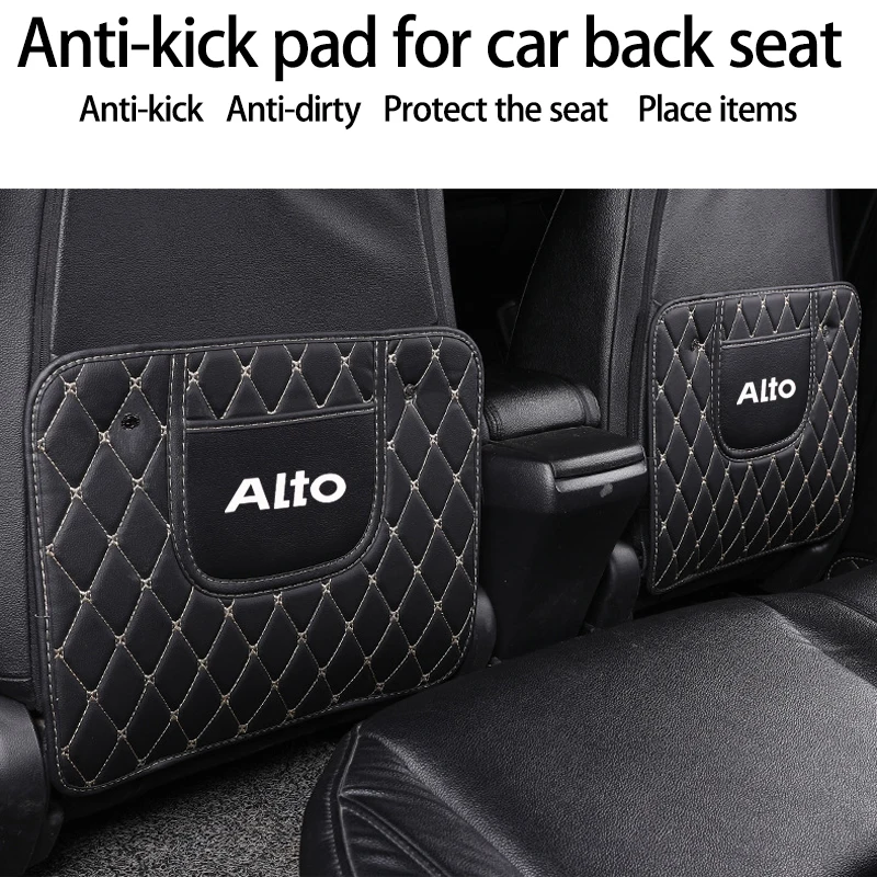 Car Seat Anti-kick Pad Protection Pad Car Decor for Suzuki Alto Leather Custom Car Seat Cover Set Luxury Car Accessories
Car Seat Anti-kick Pad Protection Pad Car Decor for Suzuki Alto Leather Custom Car Seat Cover Set Luxury Car Accessories