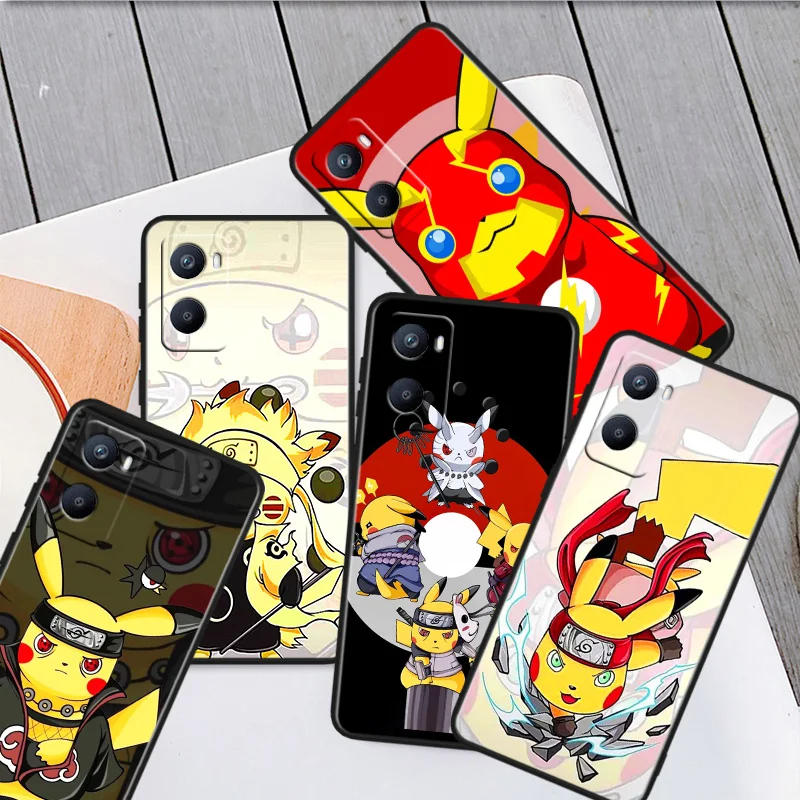 Cute Anime Pika Cute Phone Case For OPPO A96 AA94 A93 A77S A76 A74 A73 A72 A57S A757E AX7 A1K 2022 2020 Black Cover 
Cute Anime Pika Cute Phone Case For OPPO A96 AA94 A93 A77S A76 A74 A73 A72 A57S A757E AX7 A1K 2022 2020 Black Cover