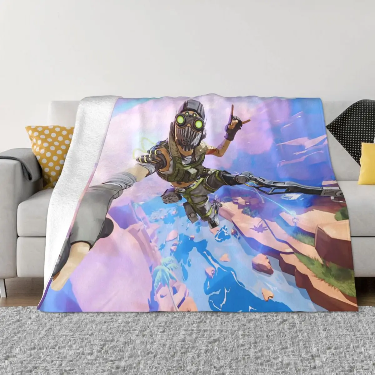 Octane Apex Legends Flannel Throw Blankets Valkyrie Gibraltar Game Blanket for Bedding Office Lightweight Bedspread
Octane Apex Legends Flannel Throw Blankets Valkyrie Gibraltar Game Blanket for Bedding Office Lightweight Bedspread