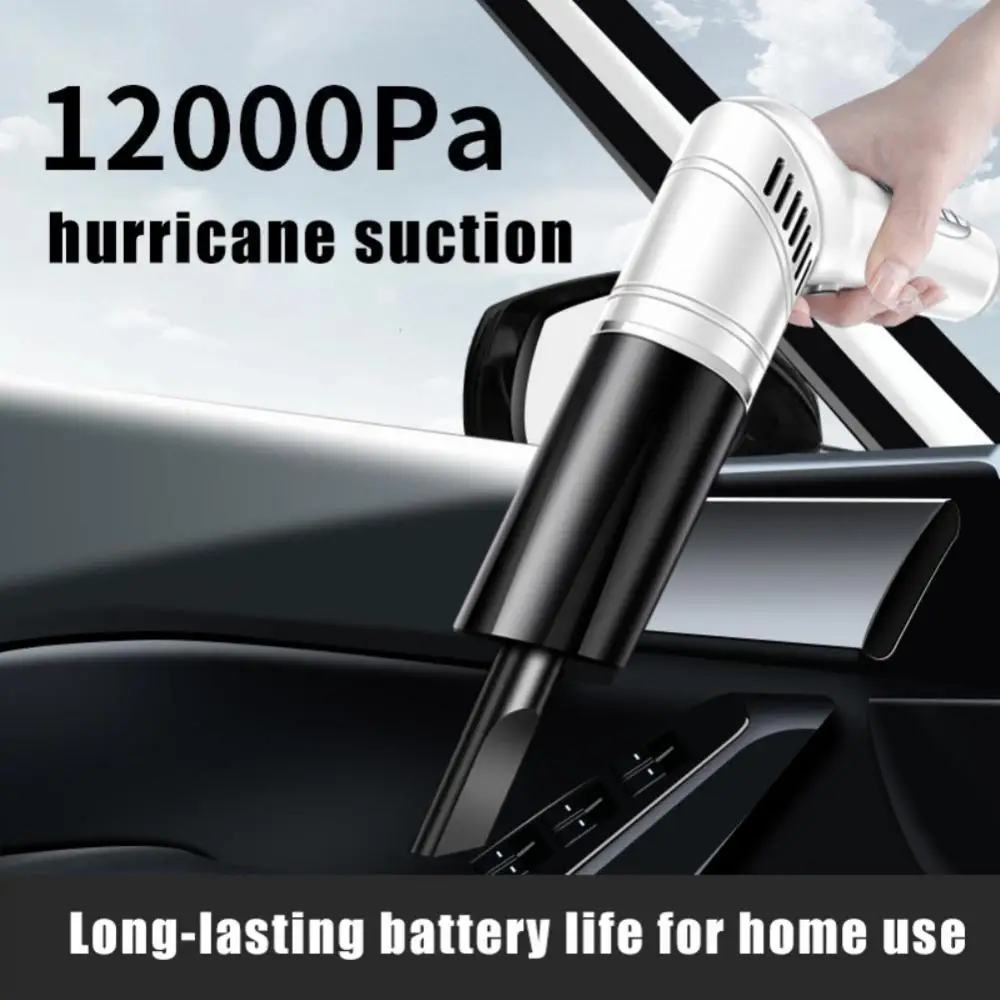 12000PA Portable Car Vacuum Cleaner With 180 Degree Rotatable Handle USB Charging Hand-held Wireless Desktop DustCleaning Tool
12000PA Portable Car Vacuum Cleaner With 180 Degree Rotatable Handle USB Charging Hand-held Wireless Desktop DustCleaning Tool