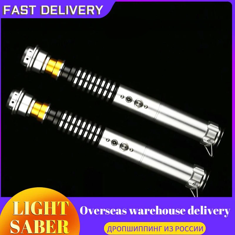 107cm Force Lightsaber RGB Color Change Laser Light Saber Metal Handle Sword Knife Weapon Outdoor Wars COS LED Luminous Toys
107cm Force Lightsaber RGB Color Change Laser Light Saber Metal Handle Sword Knife Weapon Outdoor Wars COS LED Luminous Toys
