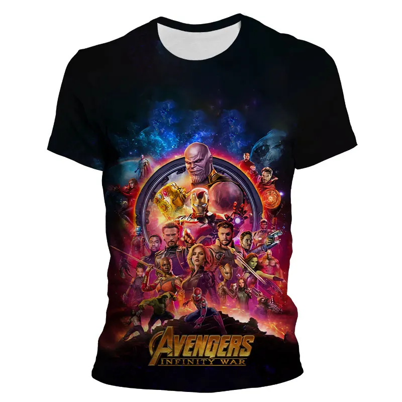 Male Oversized T Shirt Summer Short Sleeve Fashion Men's T-shirt Marvel The Avengers 3D Print Cool Women Tee Clothing
Male Oversized T Shirt Summer Short Sleeve Fashion Men's T-shirt Marvel The Avengers 3D Print Cool Women Tee Clothing