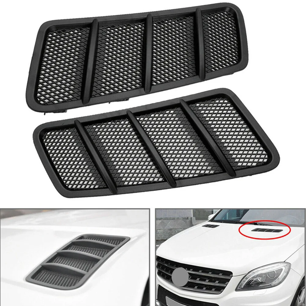 Grille Hood Hood Vent Grille (166 Hood Air Outlet) 1668800105 2pcs Air Vent Grille Cover Black Car Accessories
Grille Hood Hood Vent Grille (166 Hood Air Outlet) 1668800105 2pcs Air Vent Grille Cover Black Car Accessories