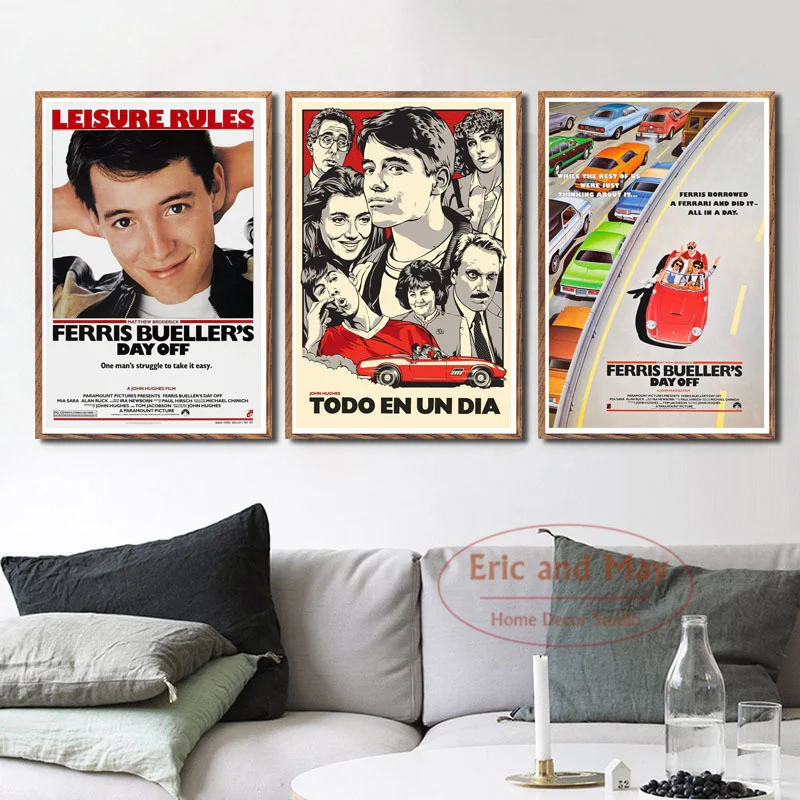 Ferris Bueller's Day Off Movie Posters And Prints Canvas Paintings Picture On The Wall Wall Decorations Living Room Cuadros 
Ferris Bueller's Day Off Movie Posters And Prints Canvas Paintings Picture On The Wall Wall Decorations Living Room Cuadros