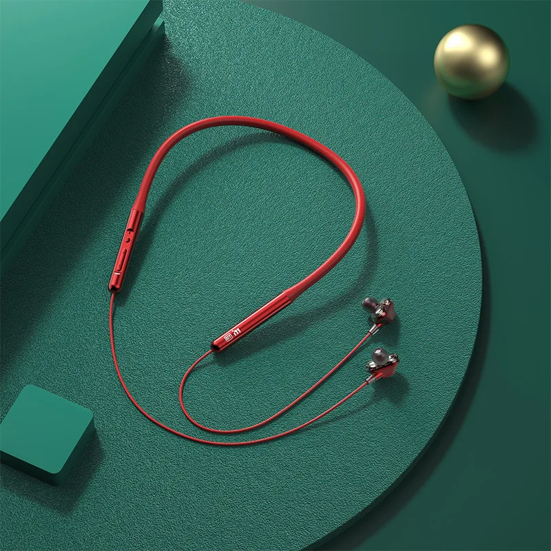 Bluetooth Headset FMJ S870 Wireless Sports Running In Ear 5.0 Private Model Double Ear Neck Hanging Bluetooth Headset
Bluetooth Headset FMJ S870 Wireless Sports Running In Ear 5.0 Private Model Double Ear Neck Hanging Bluetooth Headset