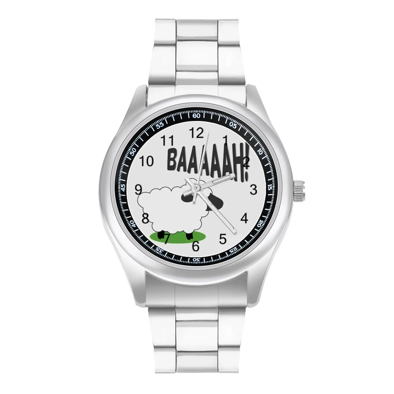 Eid Mubarak Quartz Watch Sheep Baaaah Strong Lady Wrist Watch Photo Steel Sport Affordable Wristwatch
Eid Mubarak Quartz Watch Sheep Baaaah Strong Lady Wrist Watch Photo Steel Sport Affordable Wristwatch