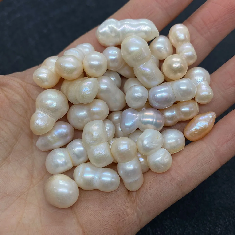 20pcs Natural Freshwater Pearls 10-25mm Gourd Shaped Pearl Beads For DIY Making Bracelets Necklaces Earrings Jewelry Accessories
20pcs Natural Freshwater Pearls 10-25mm Gourd Shaped Pearl Beads For DIY Making Bracelets Necklaces Earrings Jewelry Accessories