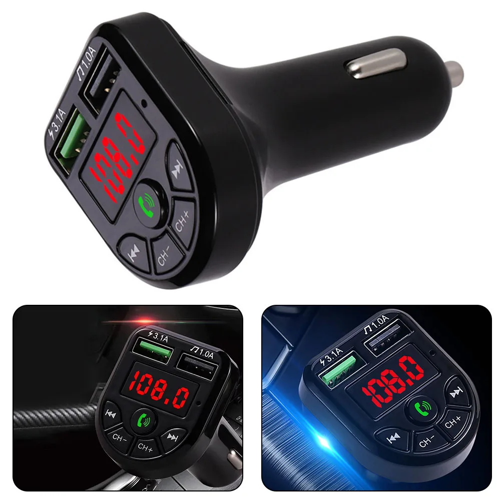 E5 Bluetooth CAR MP3 With USB Car Charge FM Transmitter Hands-free Call TF Card Car Integrated MP3 Player
E5 Bluetooth CAR MP3 With USB Car Charge FM Transmitter Hands-free Call TF Card Car Integrated MP3 Player