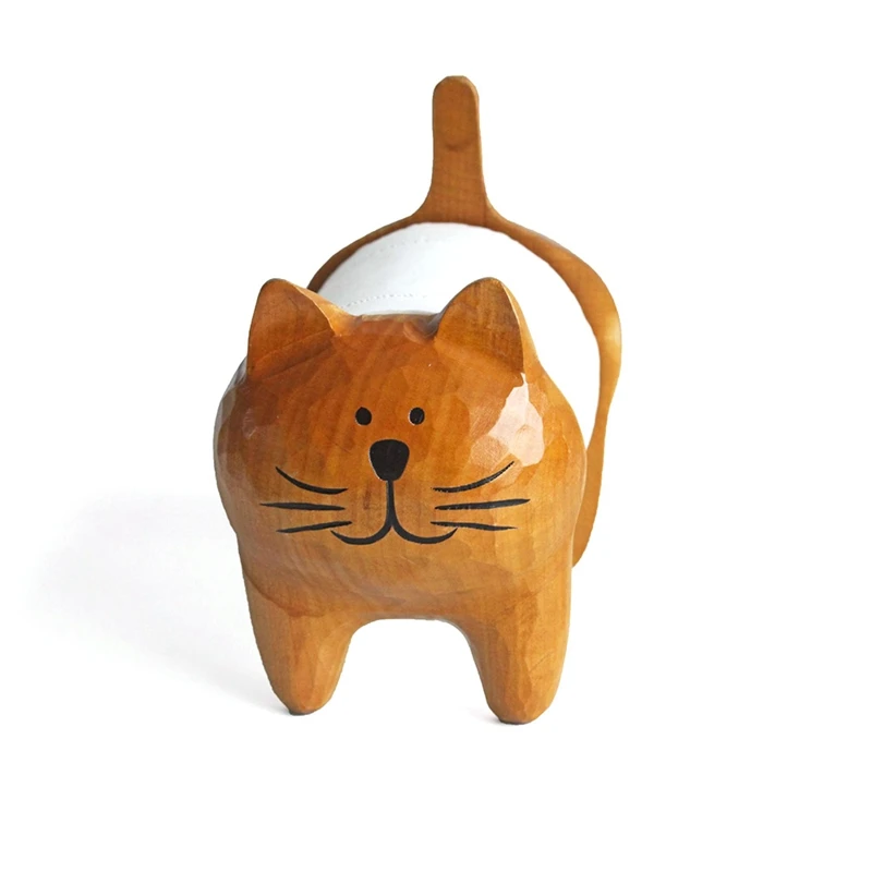 Creative Wooden Tissue Holder Cute Cat Toilet Paper Holder Bathroom Tissue Holder Home Decoration Ornaments
Creative Wooden Tissue Holder Cute Cat Toilet Paper Holder Bathroom Tissue Holder Home Decoration Ornaments