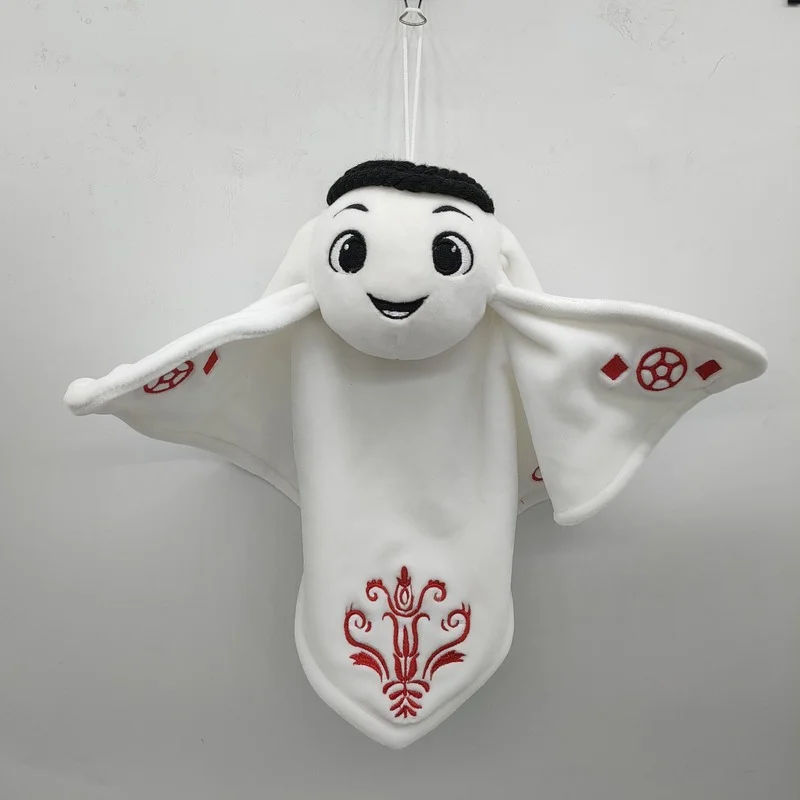 2022 Creative World Cup Mascot Plush Toy Qatar World Cup Mascot Raib Cloak Doll Home Living Room Car Ornament Craft Pendant Gift
2022 Creative World Cup Mascot Plush Toy Qatar World Cup Mascot Raib Cloak Doll Home Living Room Car Ornament Craft Pendant Gift