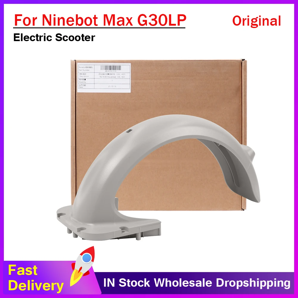 Scooter Original Rear Fender For Segway Ninebot MAX G30LP Mudguard Water Baffle Rear Shield Tyre Splash Guard Accessories
Scooter Original Rear Fender For Segway Ninebot MAX G30LP Mudguard Water Baffle Rear Shield Tyre Splash Guard Accessories