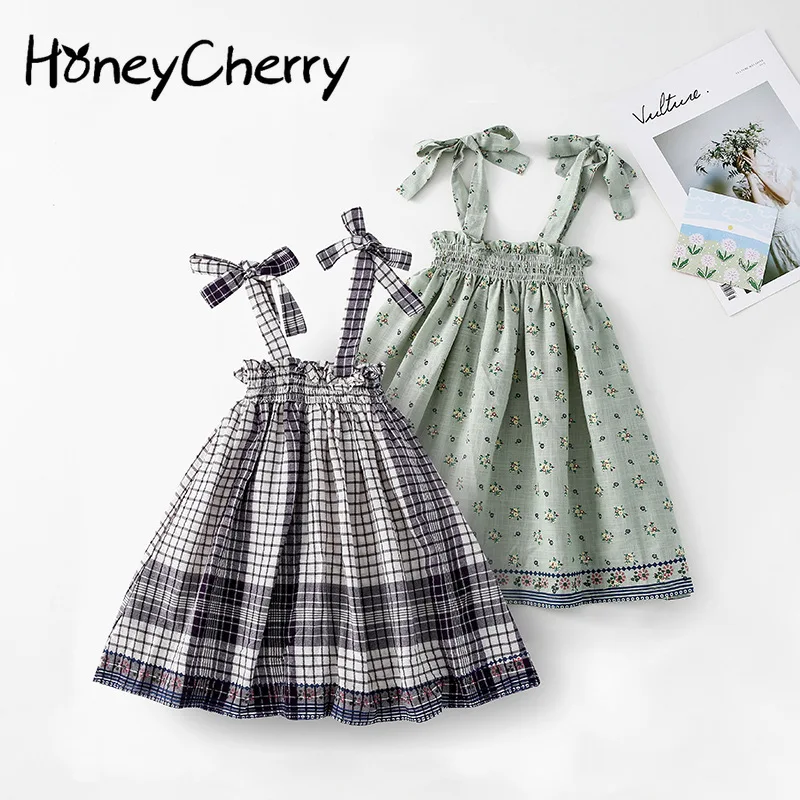 HoneyCherry Girls Summer New Sling Dress Retro Cute Dress girls clothes princess dress boutique clothes
HoneyCherry Girls Summer New Sling Dress Retro Cute Dress girls clothes princess dress boutique clothes