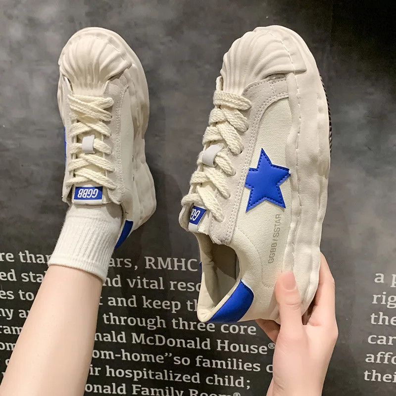 Women Shoes Classic Retro Star Skateboard Shoes Breathable Comfortable Punk Casual Shoes Outdoor Sports Student Sports Shoes
Women Shoes Classic Retro Star Skateboard Shoes Breathable Comfortable Punk Casual Shoes Outdoor Sports Student Sports Shoes