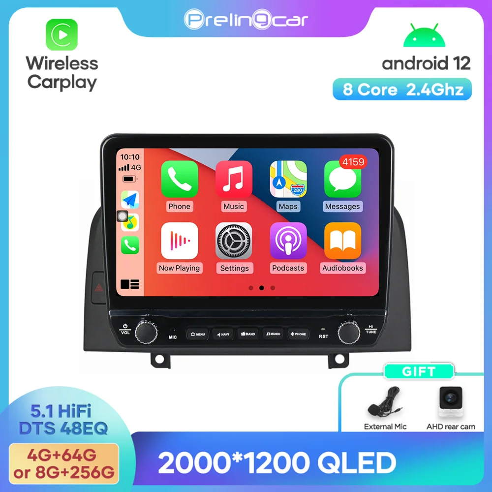 Android 12 DTS Sound For Hyundai Sonata NF 2004 Years Navigation Multimedia Car Player Radio 2Din Stereo Bluetooth 48EQ
Android 12 DTS Sound For Hyundai Sonata NF 2004 Years Navigation Multimedia Car Player Radio 2Din Stereo Bluetooth 48EQ
