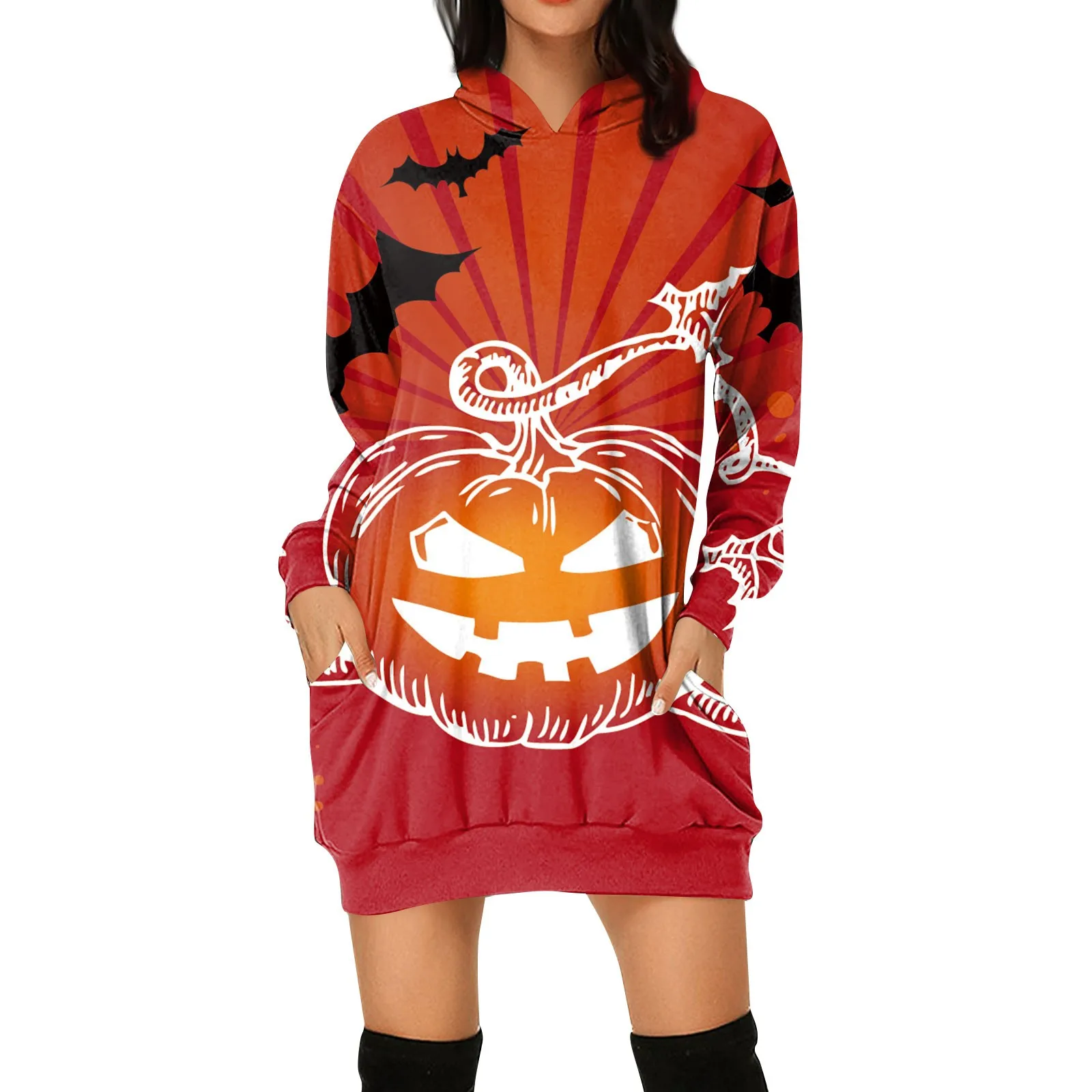 Women Hoodies Halloween Print Hooded Sweatshirt Autumn Winter Warm Long Sleeve Casual Female Pullovers Tops blusa mujer moda
Women Hoodies Halloween Print Hooded Sweatshirt Autumn Winter Warm Long Sleeve Casual Female Pullovers Tops blusa mujer moda