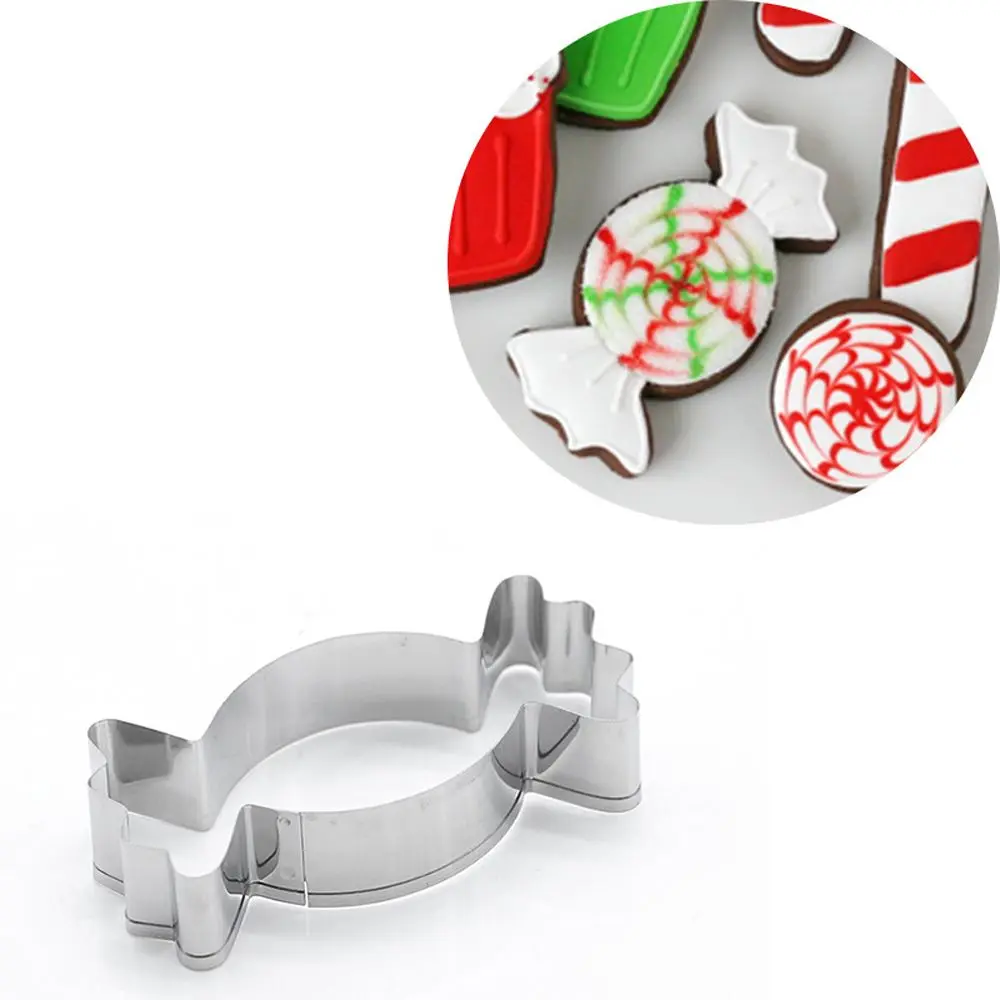3D Stainless Steel Candy Shape Cookie Cutter Biscuit Molds Fondant Cake Mould Sweets Sugar Baking Tool Kitchen Bakeware
3D Stainless Steel Candy Shape Cookie Cutter Biscuit Molds Fondant Cake Mould Sweets Sugar Baking Tool Kitchen Bakeware